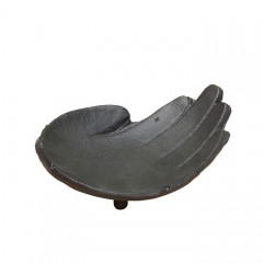TRAY BLACK HAND METAL 